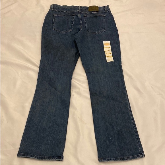 Wrangler 20x Tulsa Women's Jeans Low Rise Slim Fit Boot Cut STRETCH Size 15/16 - Picture 5 of 16